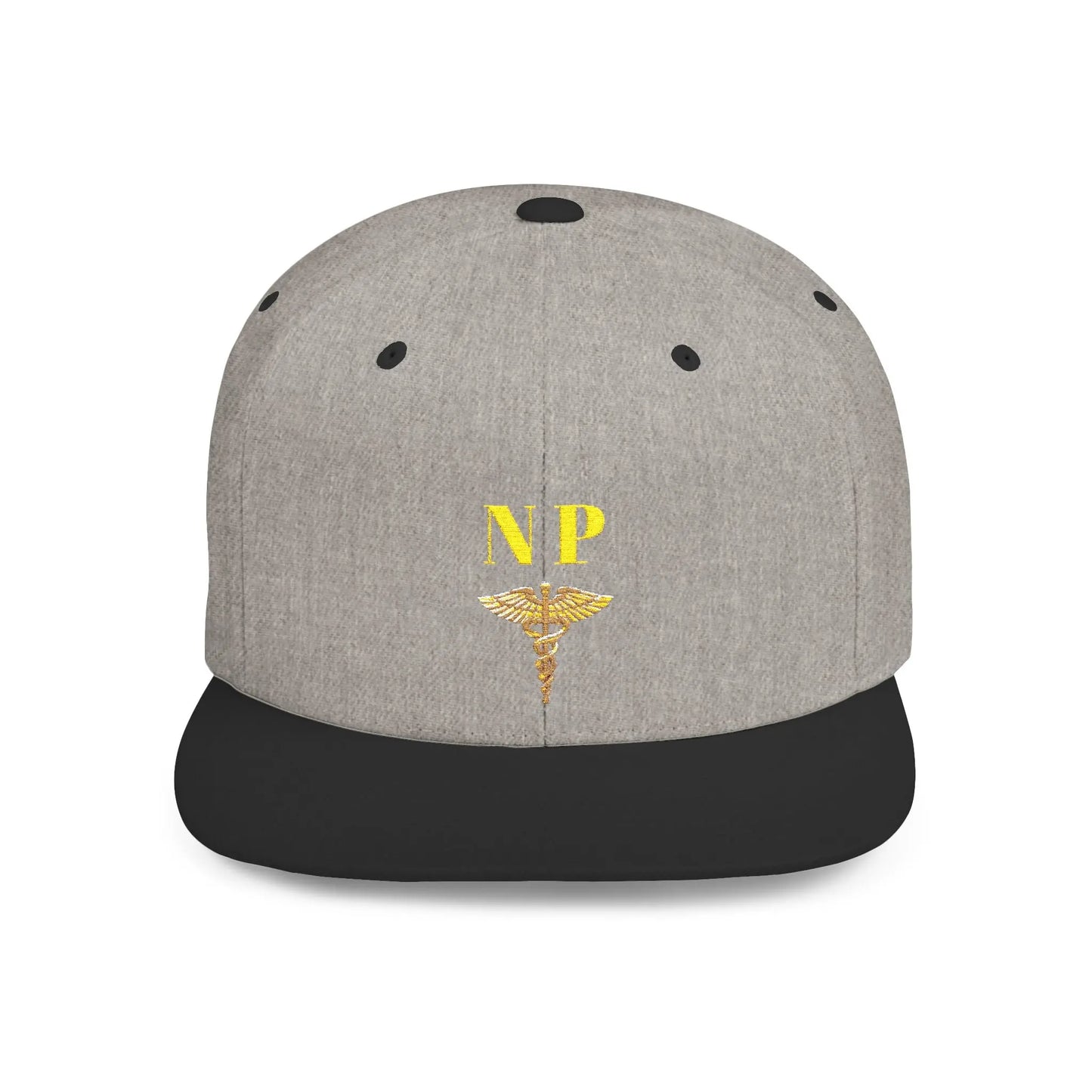 NP Flat Bill Snapback Hat | Couture Envy Printify