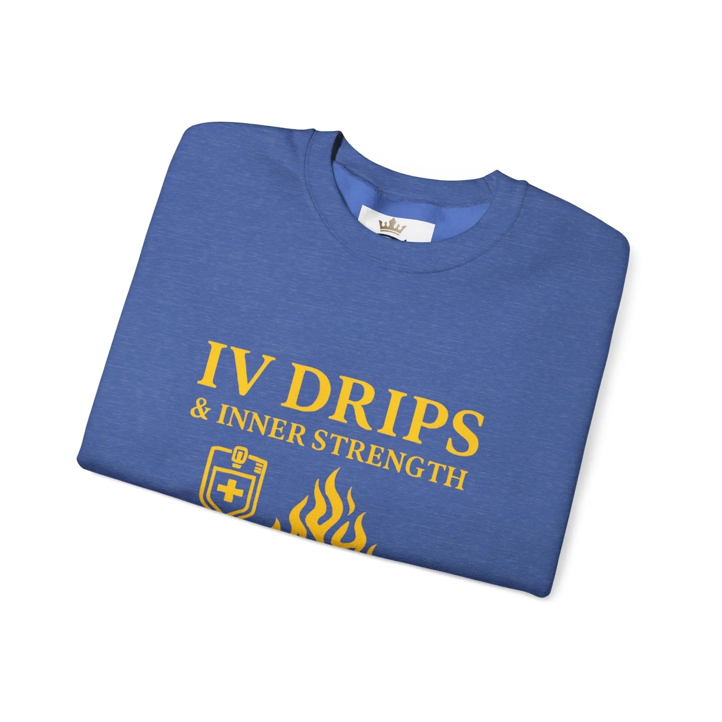 IV Drips & Inner Strength Premium Unisex Nurse Sweatshirt | Couture Envy Printify