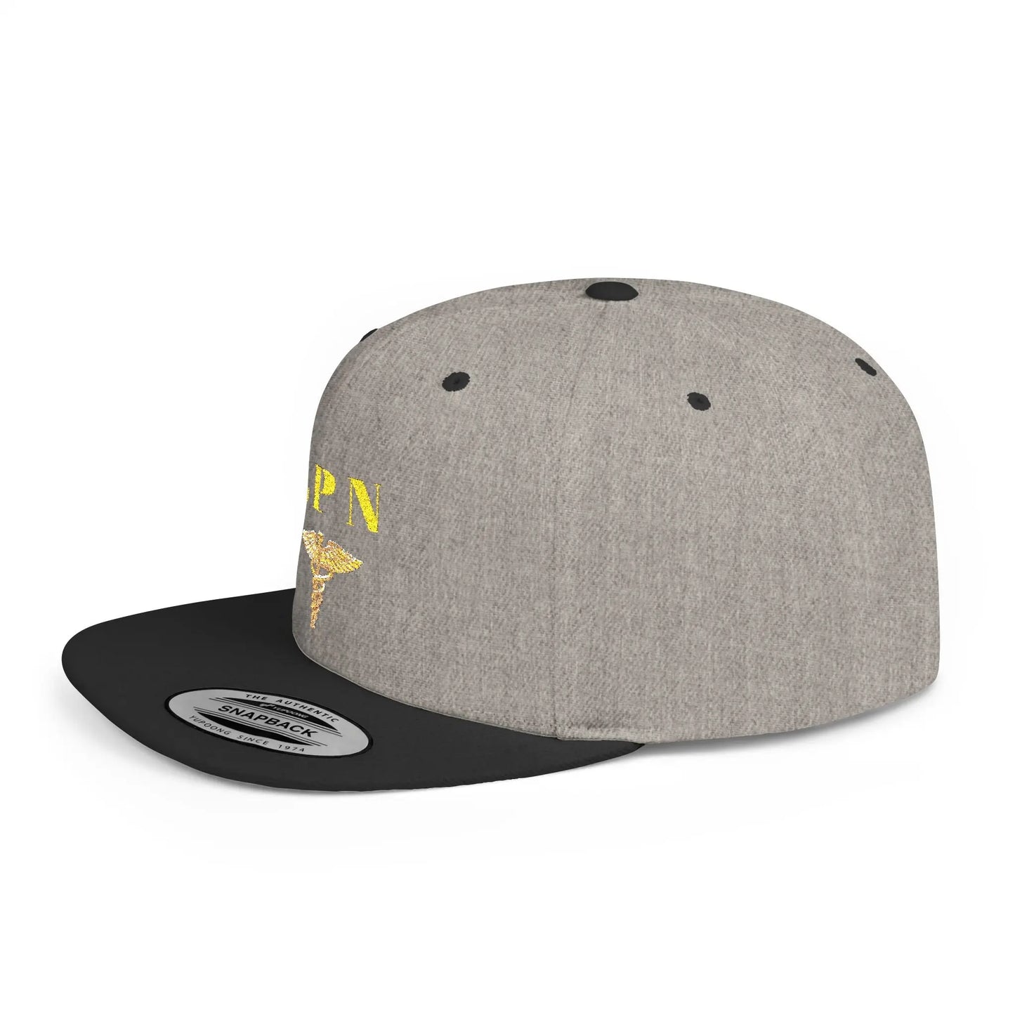 LPN Flat Bill Snapback Hat | Couture Envy Printify