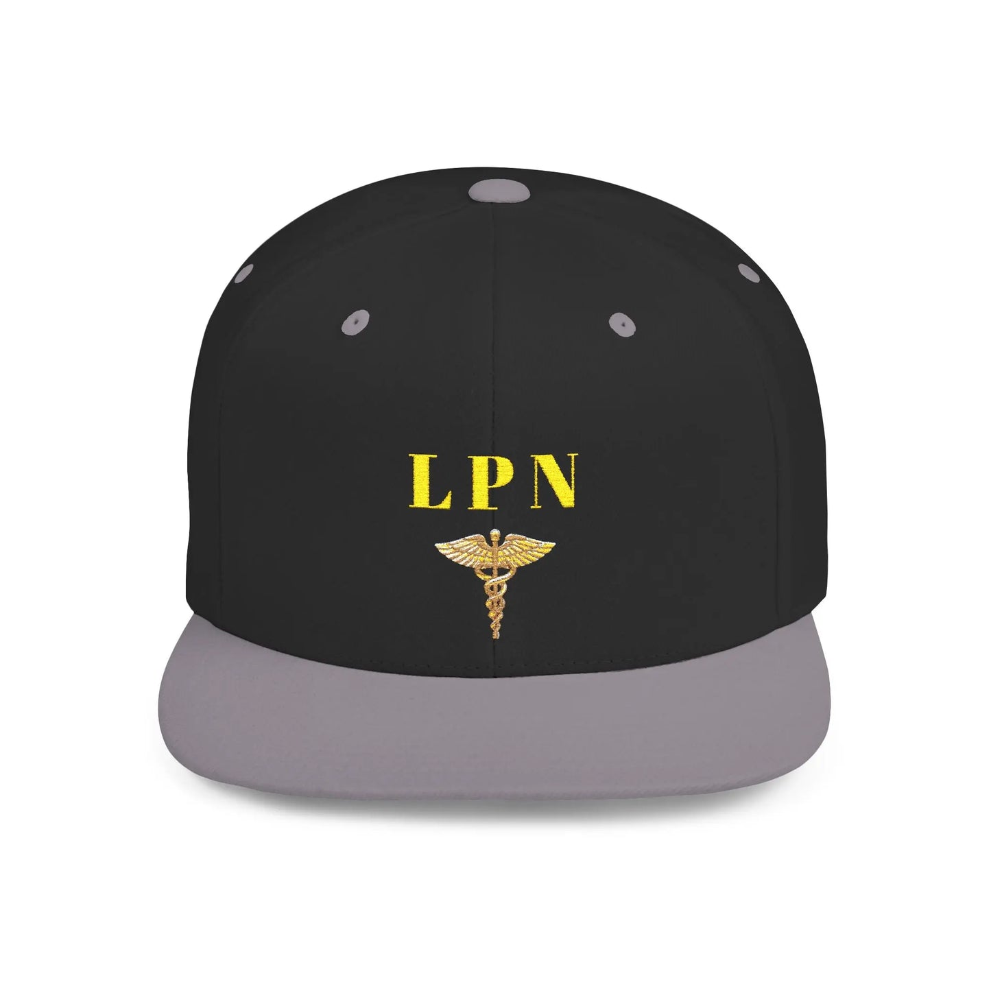 LPN Flat Bill Snapback Hat | Couture Envy Printify