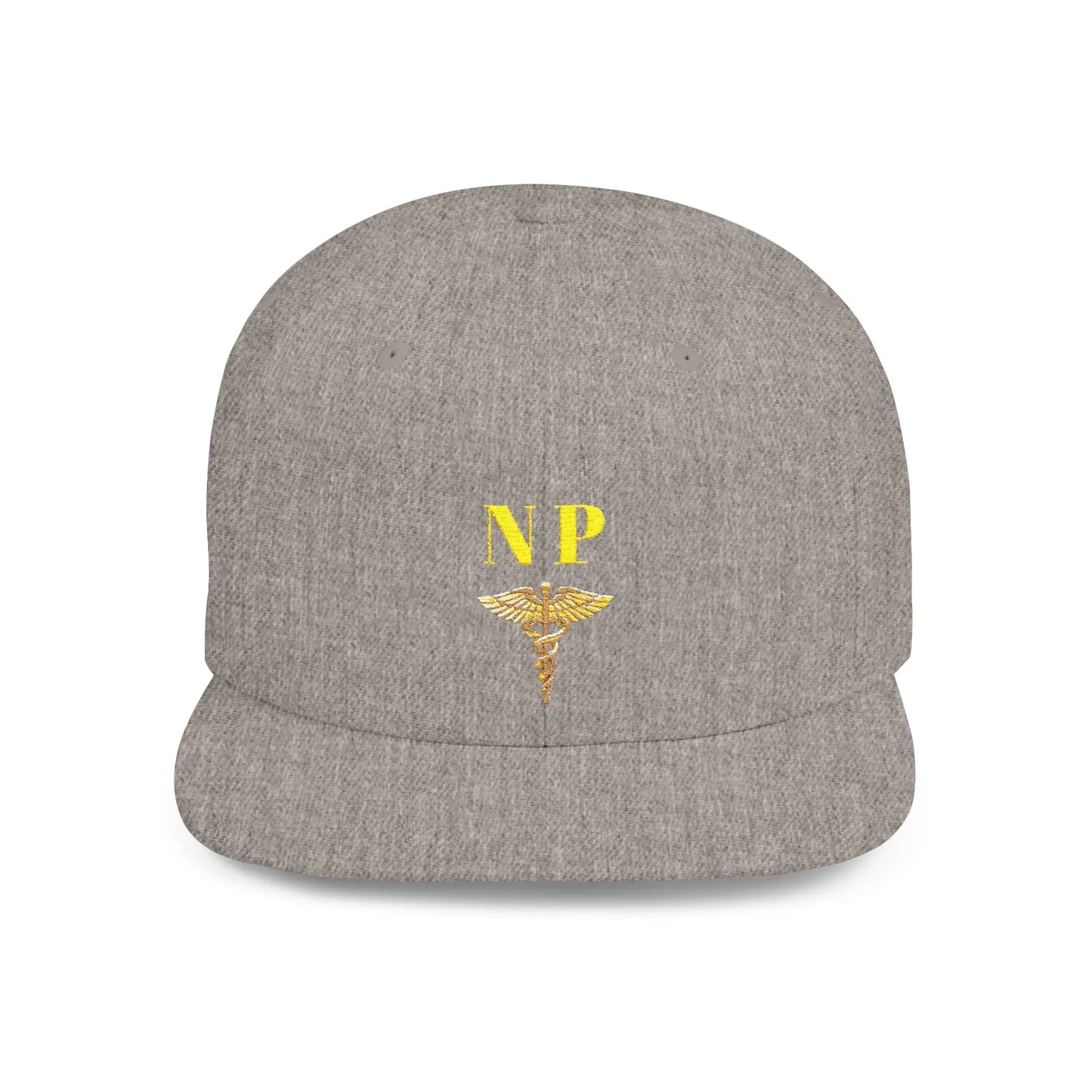 NP Flat Bill Snapback Hat | Couture Envy Printify
