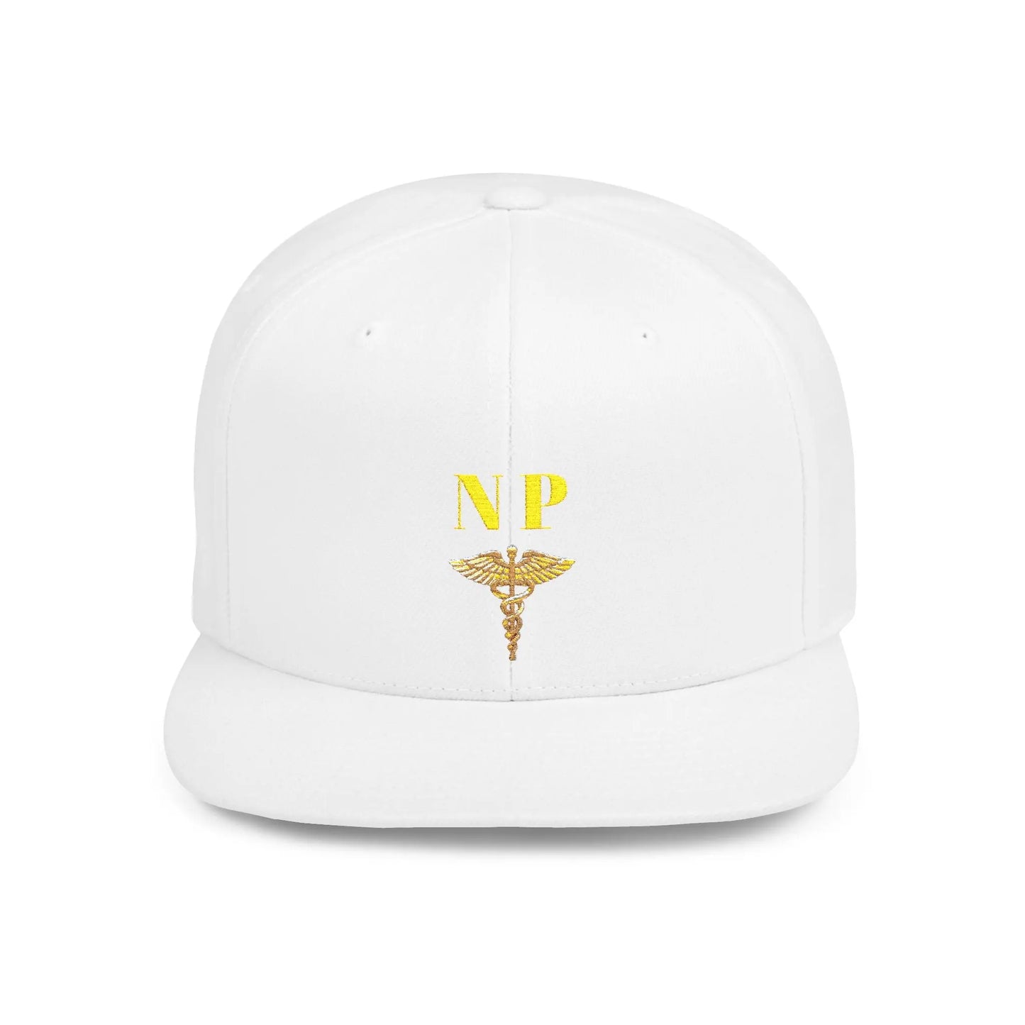 NP Flat Bill Snapback Hat | Couture Envy Printify