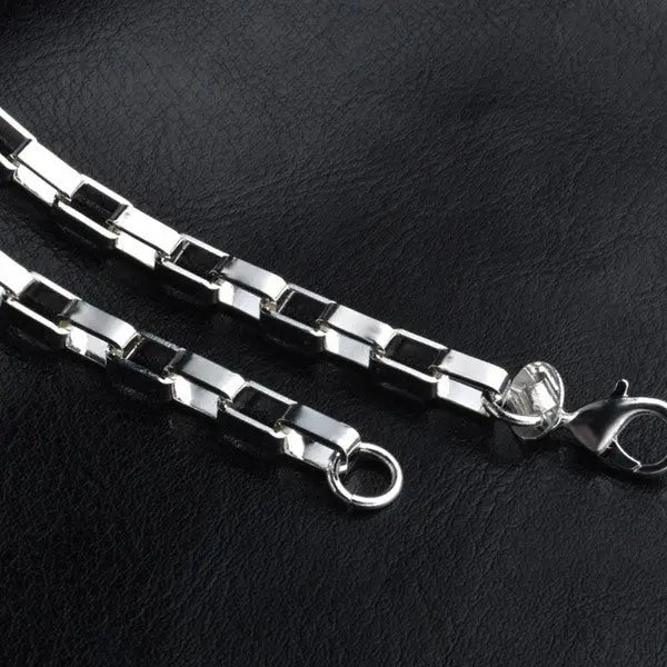 Sterling Silver Linked Bracelet - Couture Envy