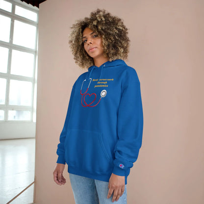 Champion® Nurse Envy Premium Hoodie – Luxury Personalized Nurse Apparel Printify