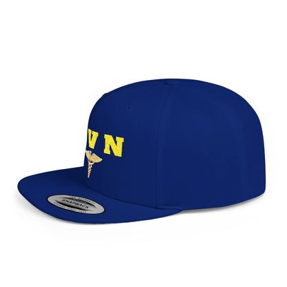 LVN Flat Bill Snapback Hat | Couture Envy Printify