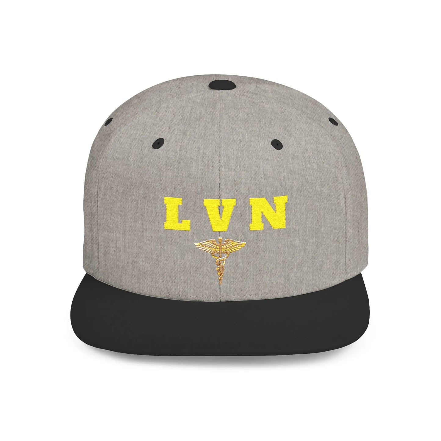 LVN Flat Bill Snapback Hat | Couture Envy Printify