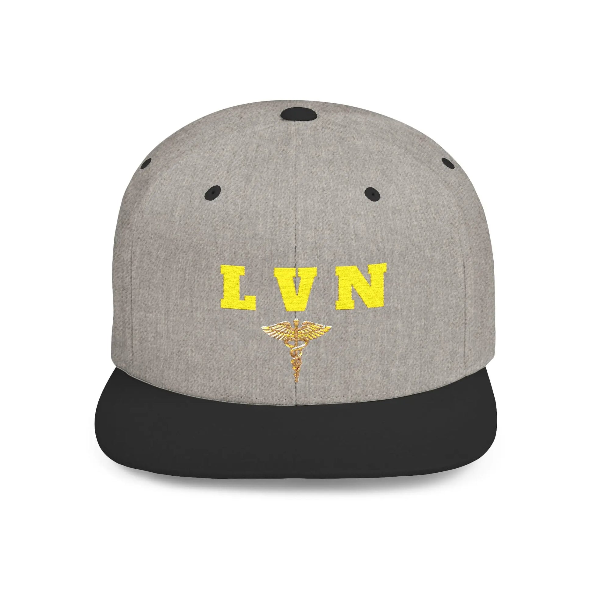 LVN Flat Bill Snapback Hat | Couture Envy Printify