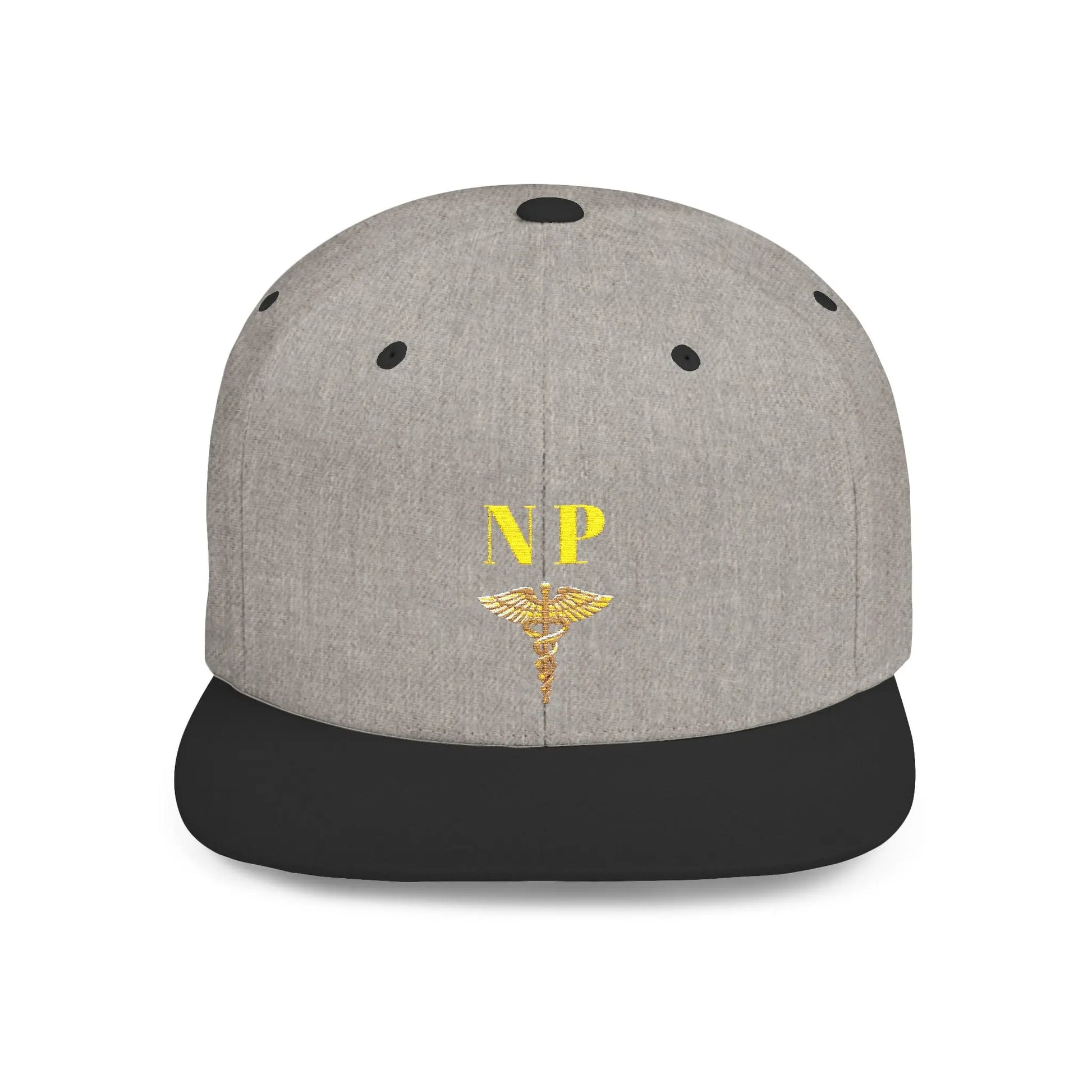 NP Flat Bill Snapback Hat | Couture Envy Printify