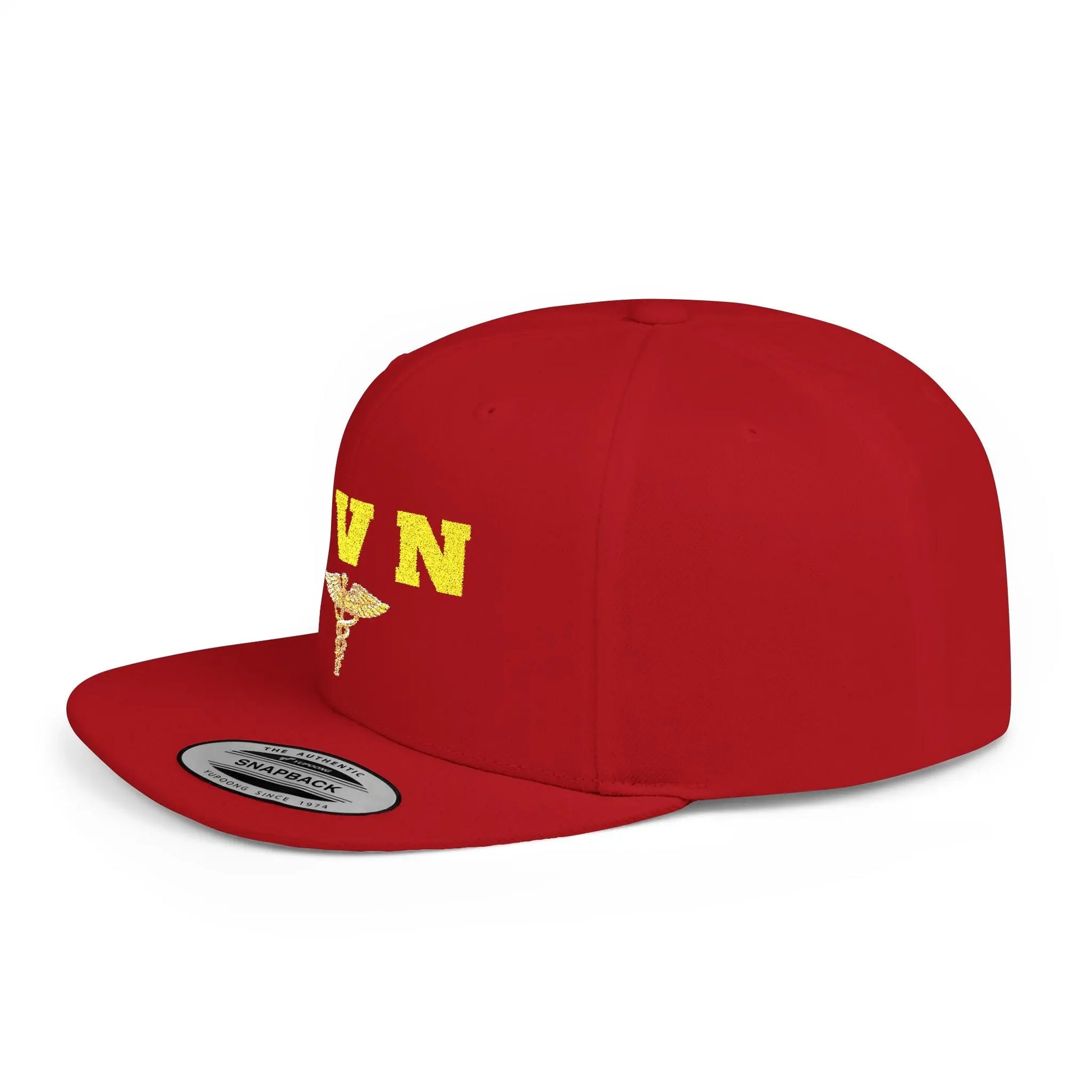 LVN Flat Bill Snapback Hat | Couture Envy Printify