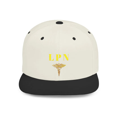 LPN Flat Bill Snapback Hat | Couture Envy Printify