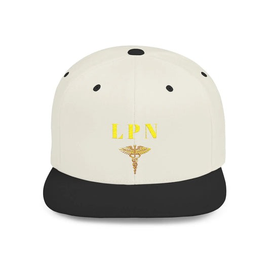LPN Flat Bill Snapback Hat | Couture Envy Printify