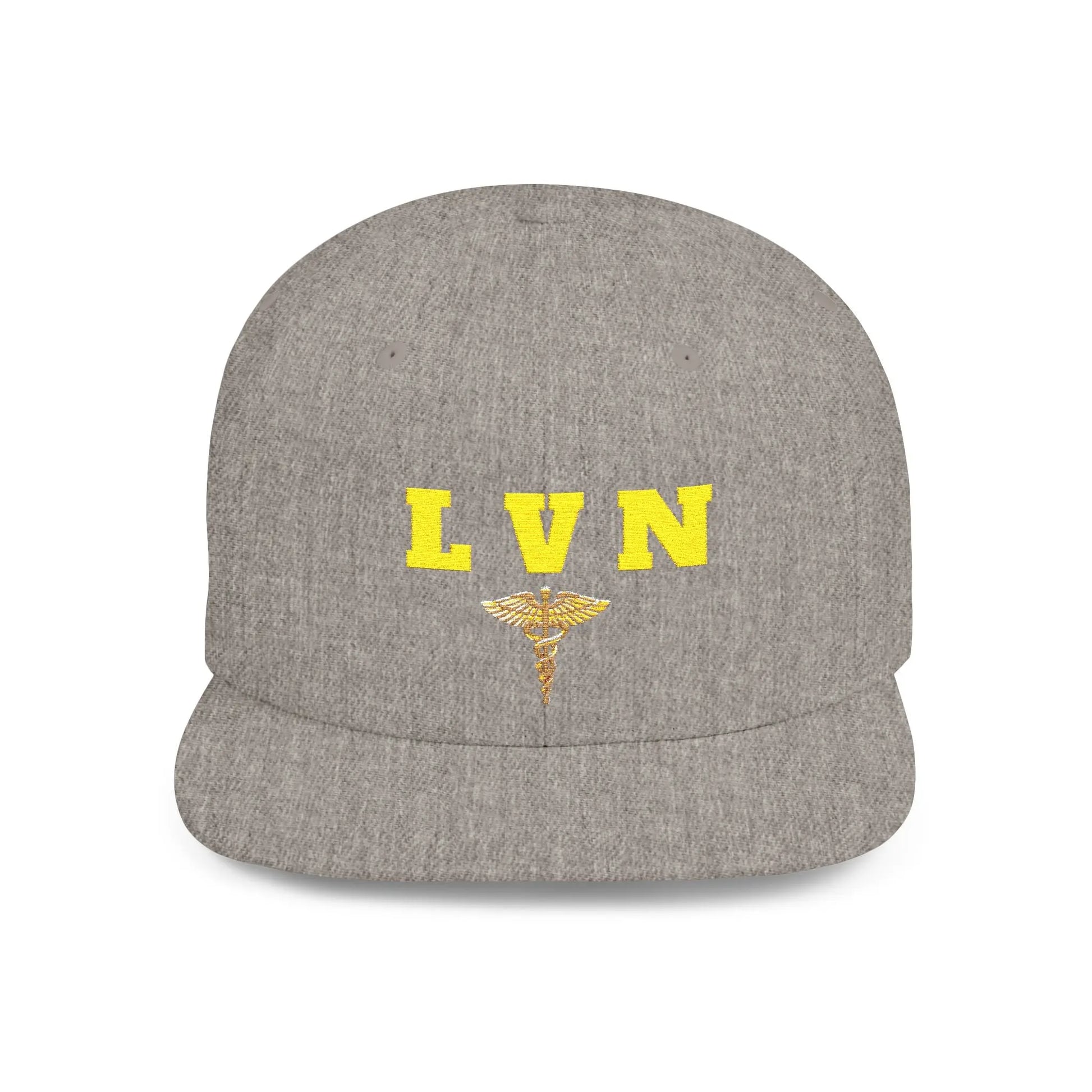 LVN Flat Bill Snapback Hat | Couture Envy Printify