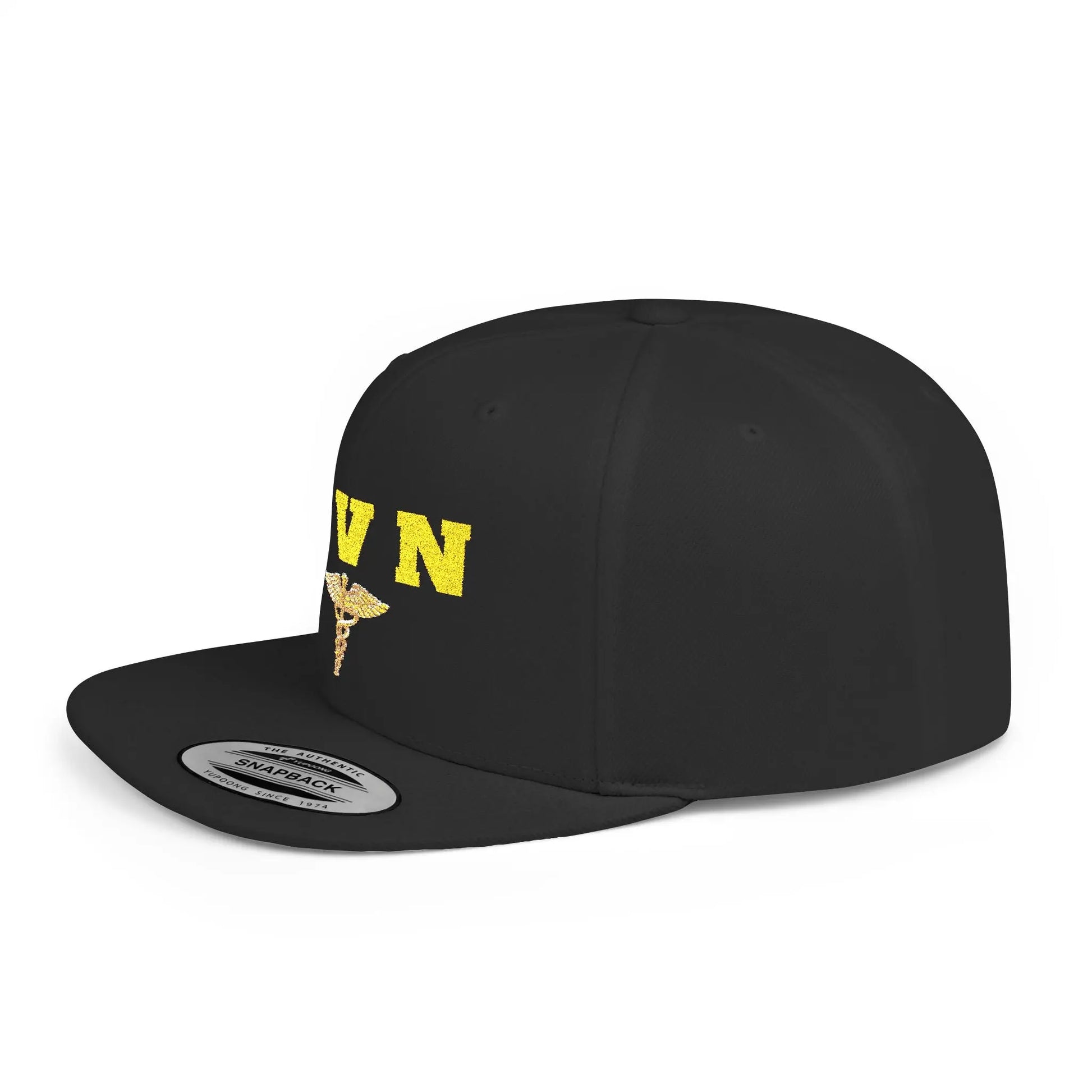 LVN Flat Bill Snapback Hat | Couture Envy Printify