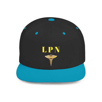 LPN Flat Bill Snapback Hat | Couture Envy Printify