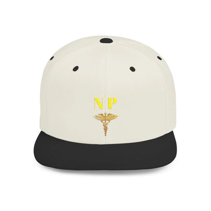 NP Flat Bill Snapback Hat | Couture Envy Printify