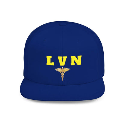 LVN Flat Bill Snapback Hat | Couture Envy Printify