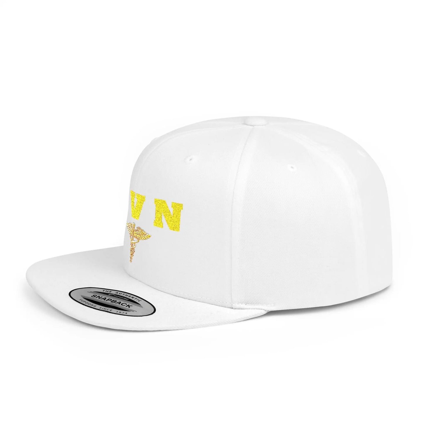 LVN Flat Bill Snapback Hat | Couture Envy Printify