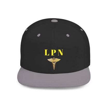LPN Flat Bill Snapback Hat | Couture Envy Printify