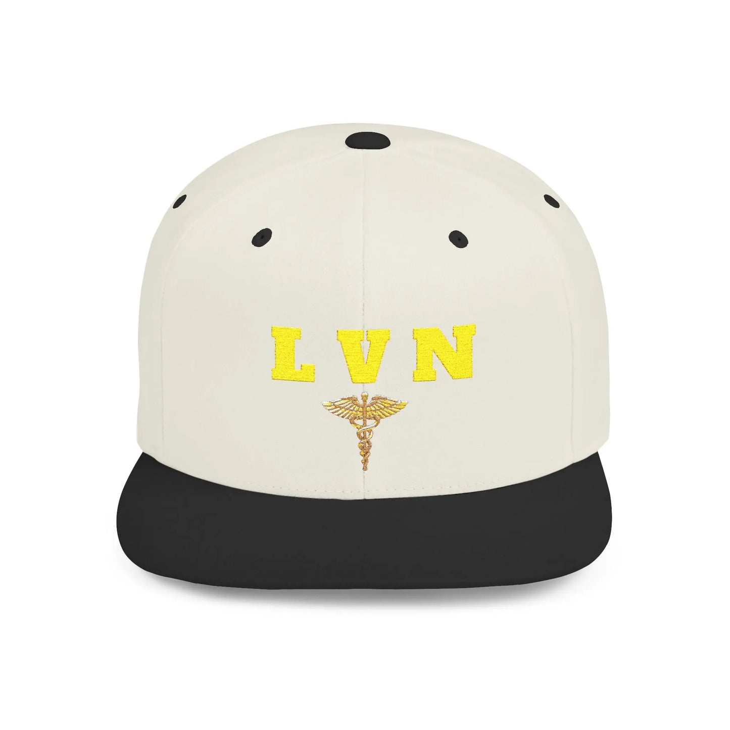 LVN Flat Bill Snapback Hat | Couture Envy Printify