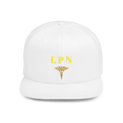 LPN Flat Bill Snapback Hat | Couture Envy Printify