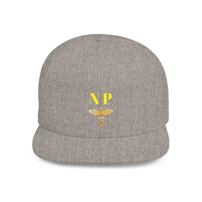 NP Flat Bill Snapback Hat | Couture Envy Printify