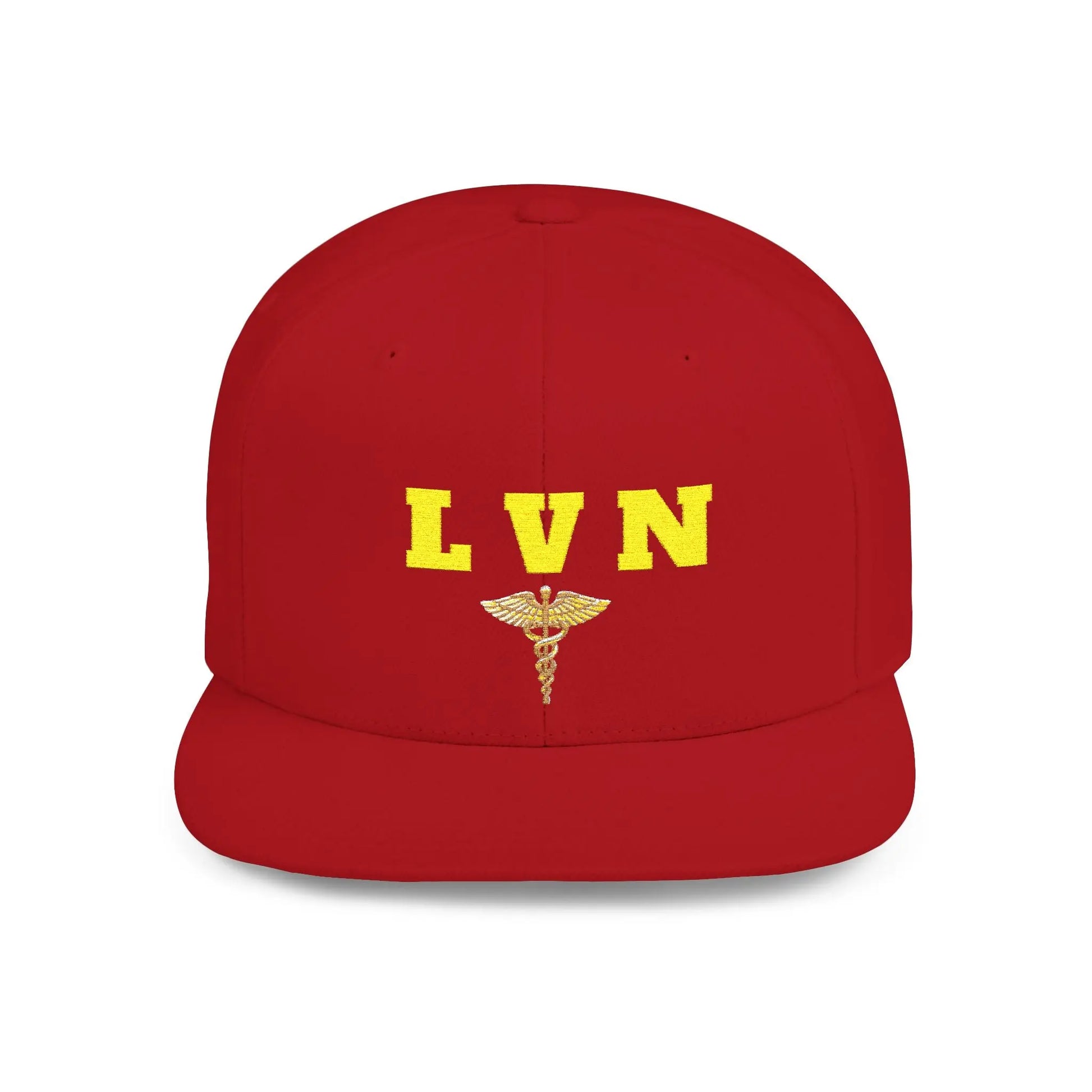 LVN Flat Bill Snapback Hat | Couture Envy Printify