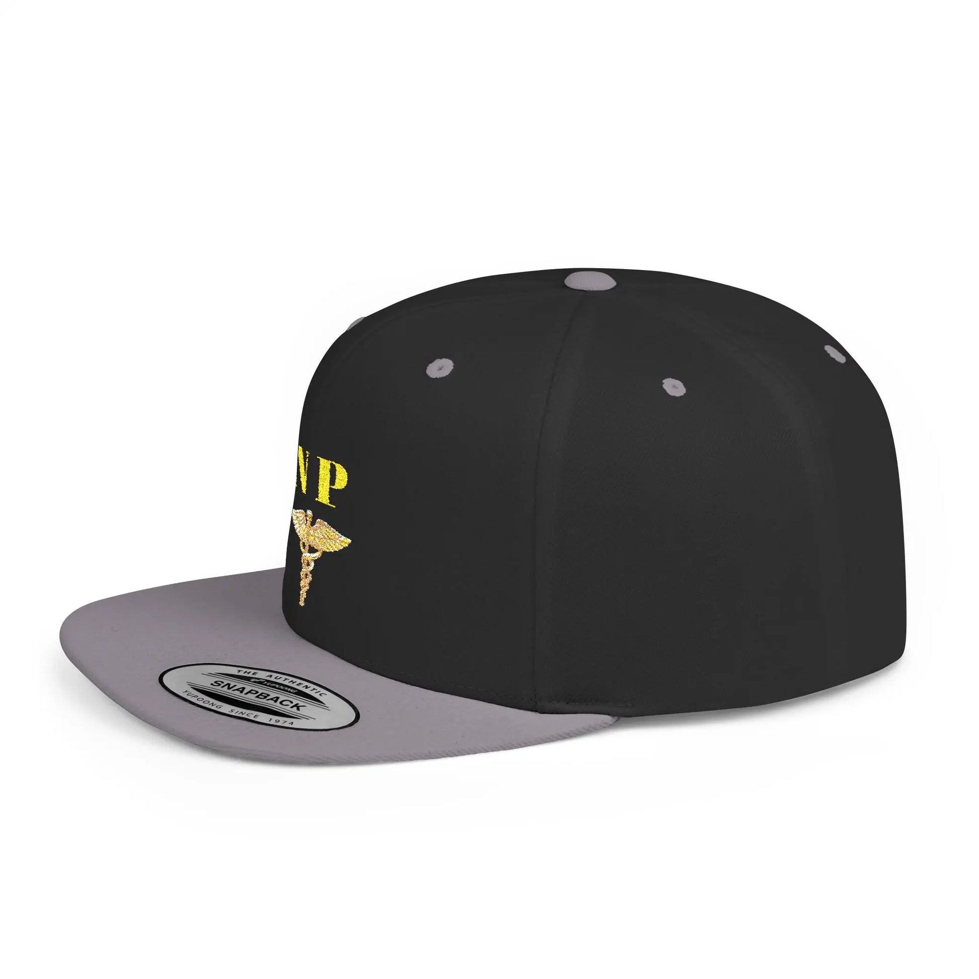NP Flat Bill Snapback Hat | Couture Envy Printify