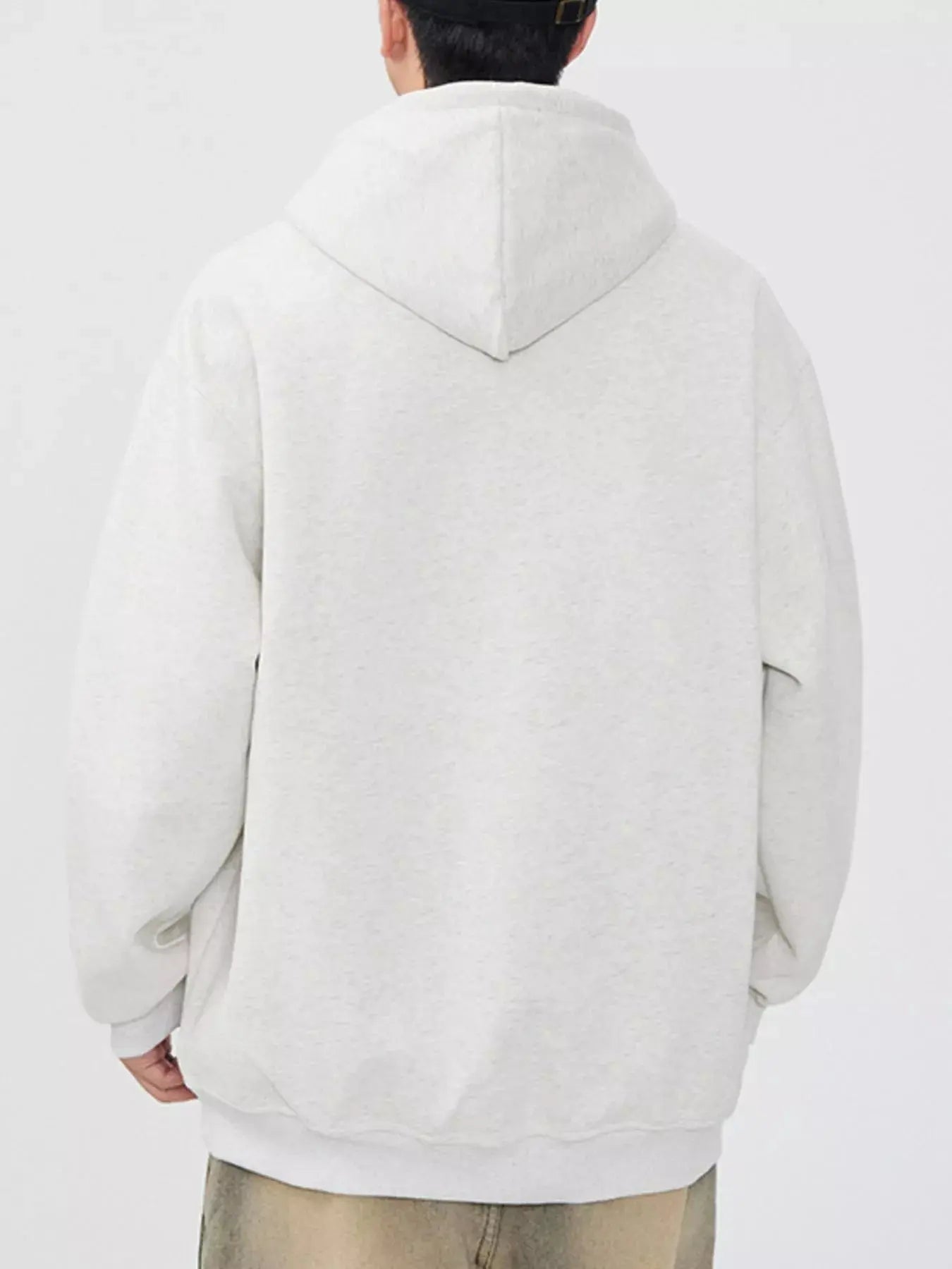 Men's Plus Size Drop Shoulder Kangaroo Pocket Hoodie – Hoodies | Couture Envy