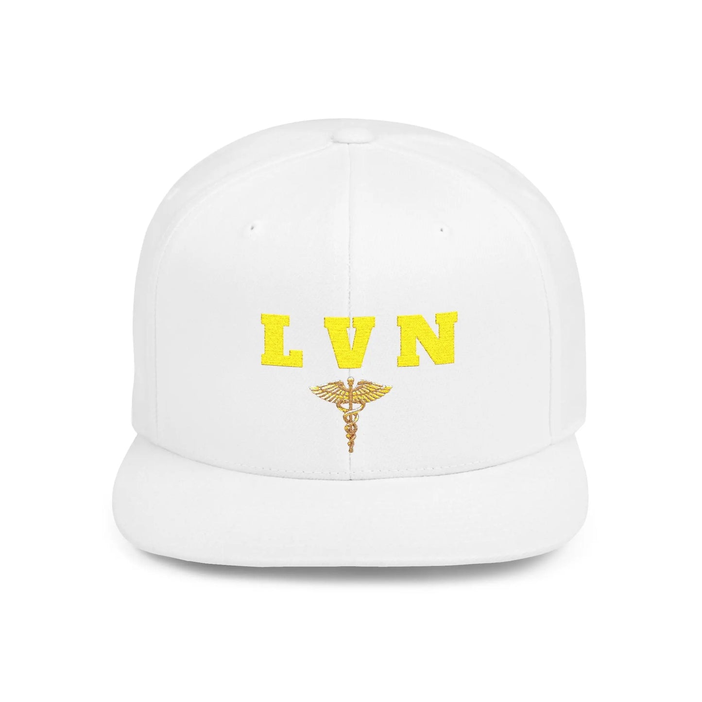 LVN Flat Bill Snapback Hat | Couture Envy Printify