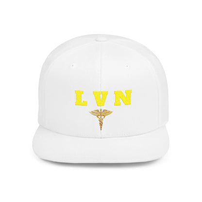 LVN Flat Bill Snapback Hat | Couture Envy Printify