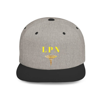 LPN Flat Bill Snapback Hat | Couture Envy Printify