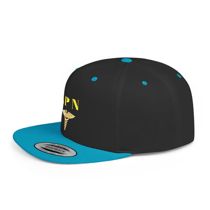 LPN Flat Bill Snapback Hat | Couture Envy Printify