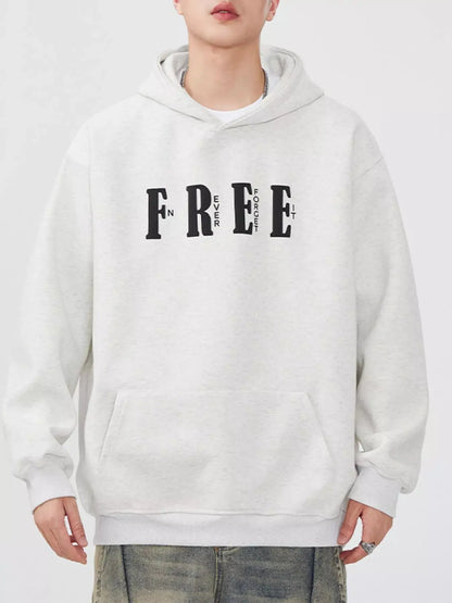 Men's Plus Size Drop Shoulder Kangaroo Pocket Hoodie – Hoodies | Couture Envy