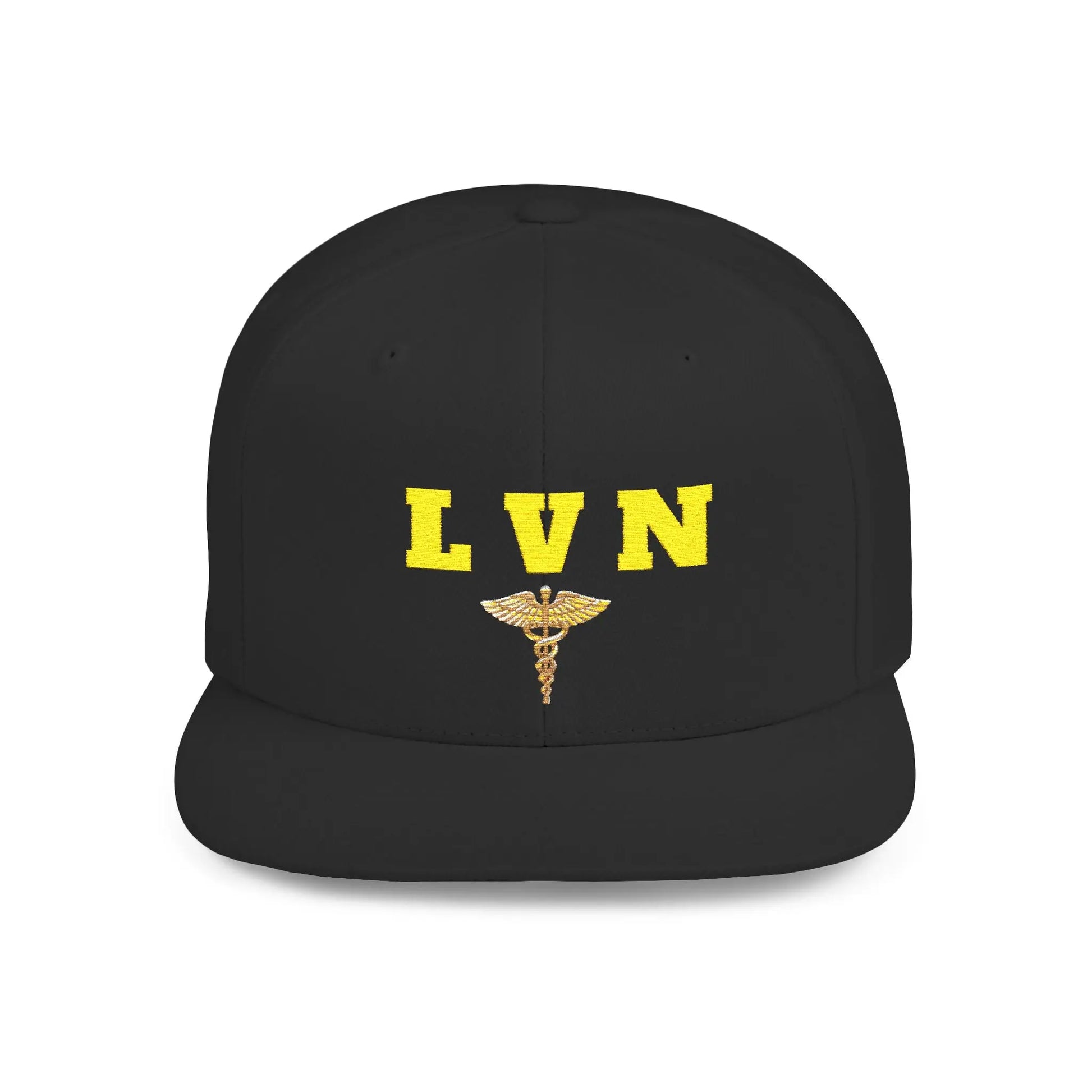 LVN Flat Bill Snapback Hat | Couture Envy Printify