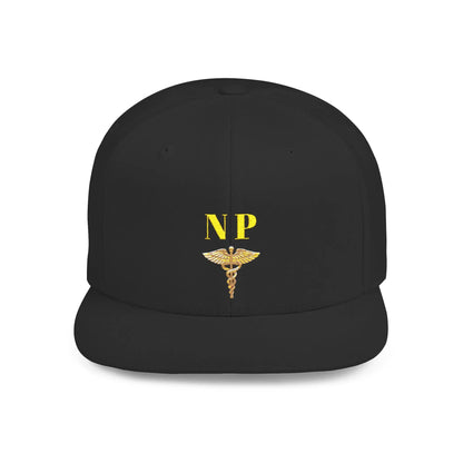 NP Flat Bill Snapback Hat | Couture Envy Printify