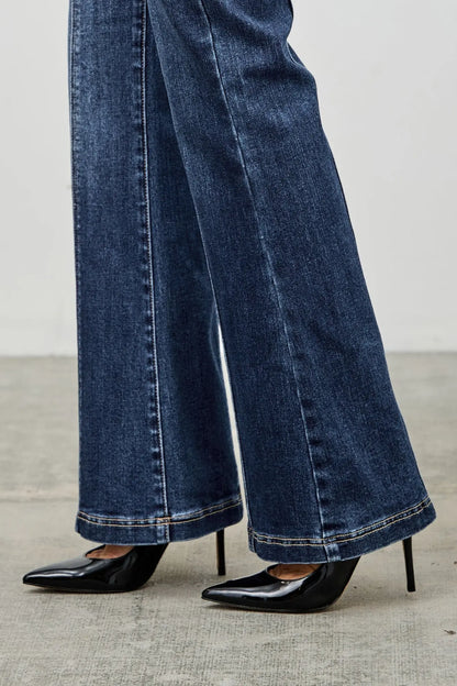 Designer women’s denim bootcut style