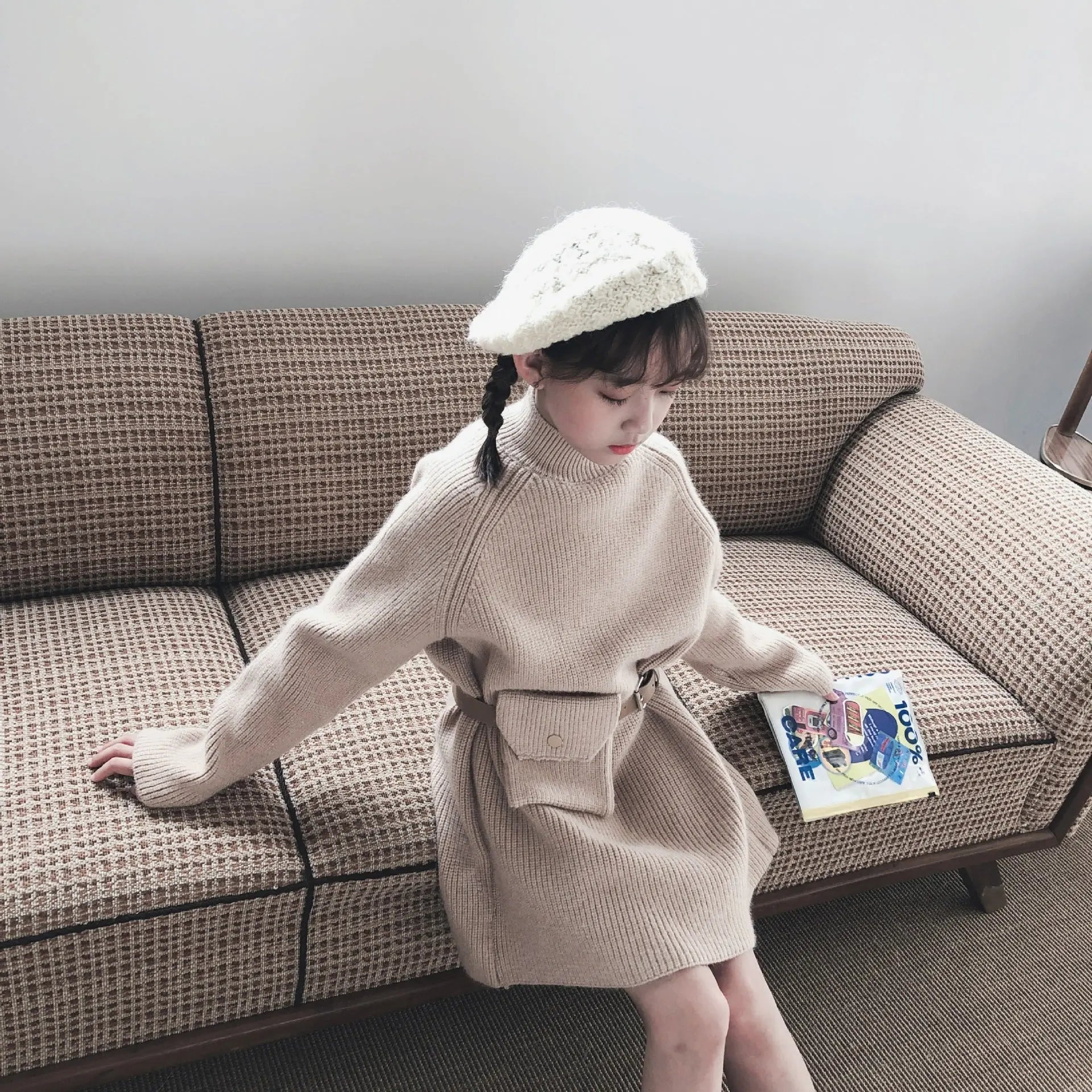 Big Girl Sweater Dress - Couture Envy