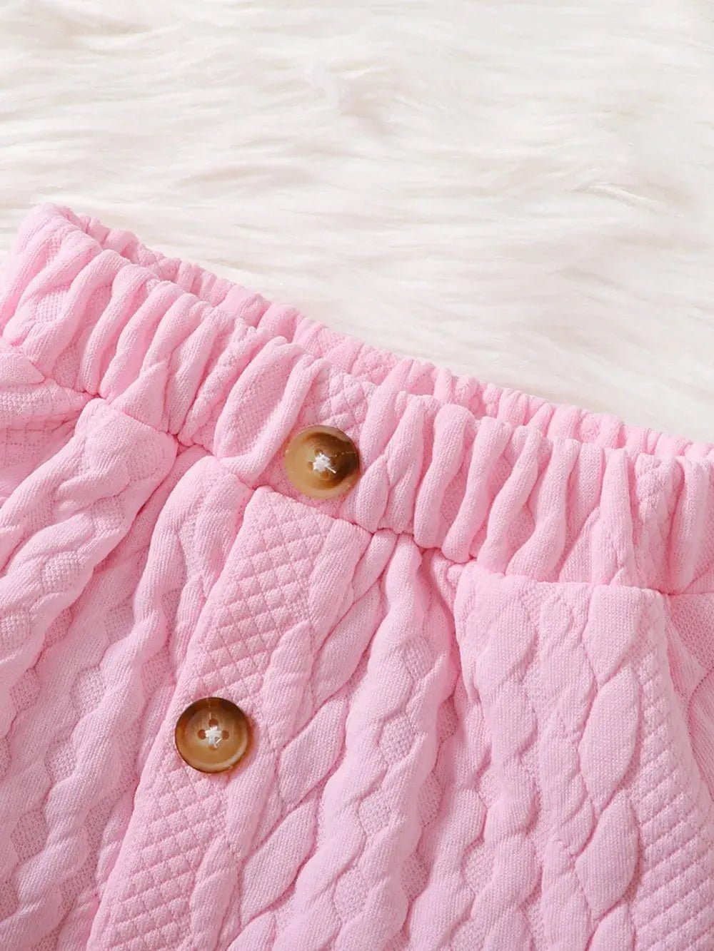 Children's Lace Detail Top and Skirt Set - Couture Envy