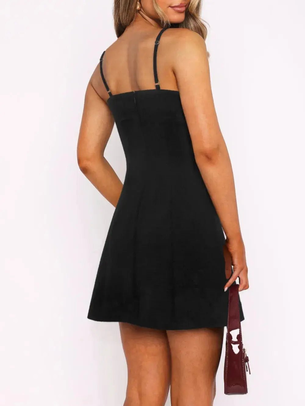 Contrast Mini Cami Dress - Couture Envy