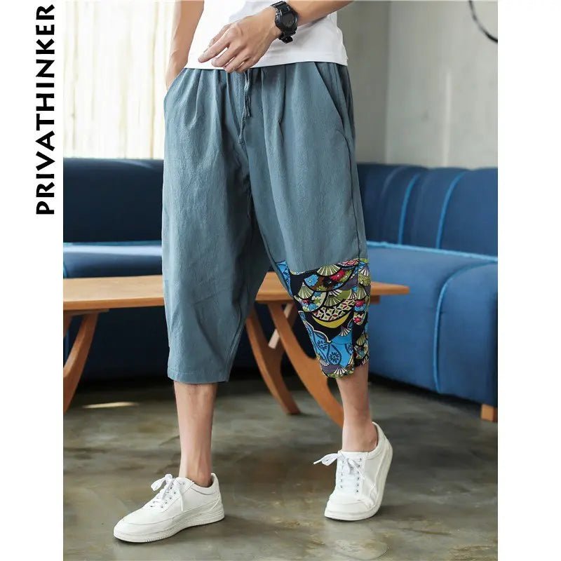 Cotton Linen Harem Pants - Couture Envy
