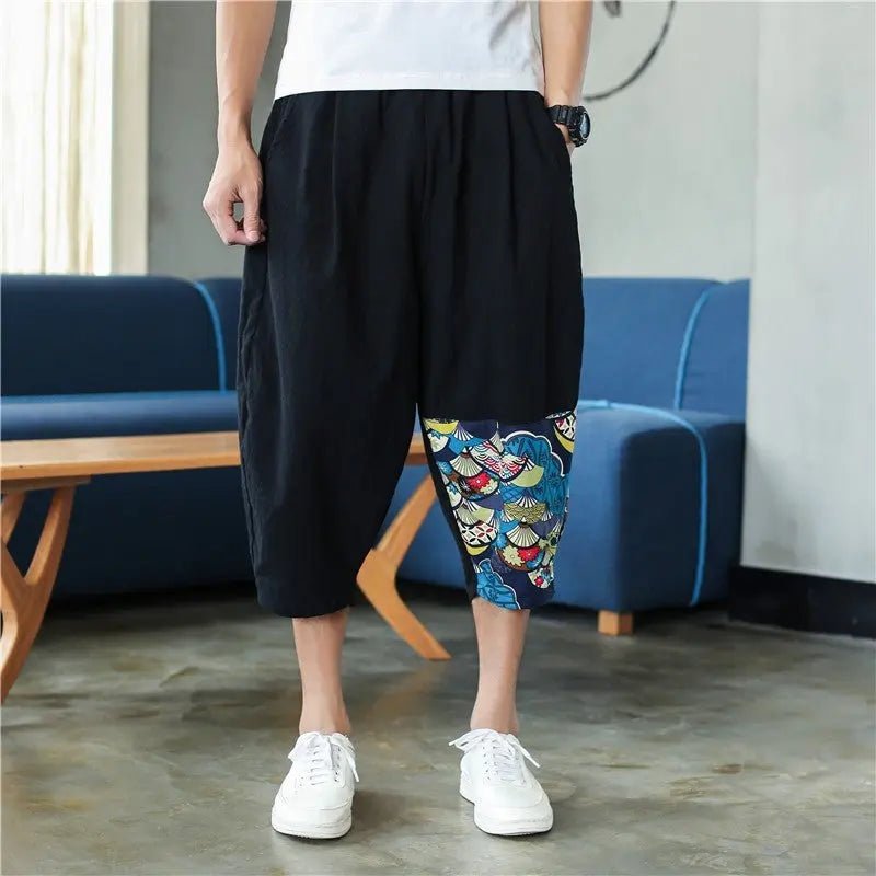 Cotton Linen Harem Pants - Couture Envy