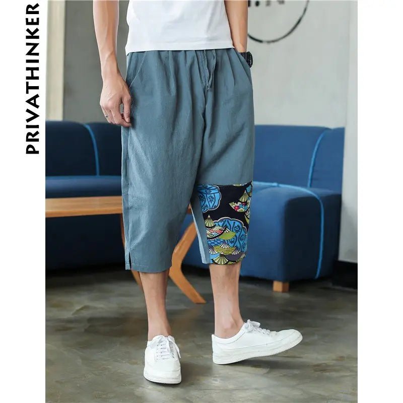 Cotton Linen Harem Pants - Couture Envy