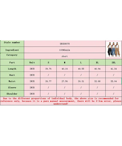 Measurement chart for a shirt with size dimensions in centimeters