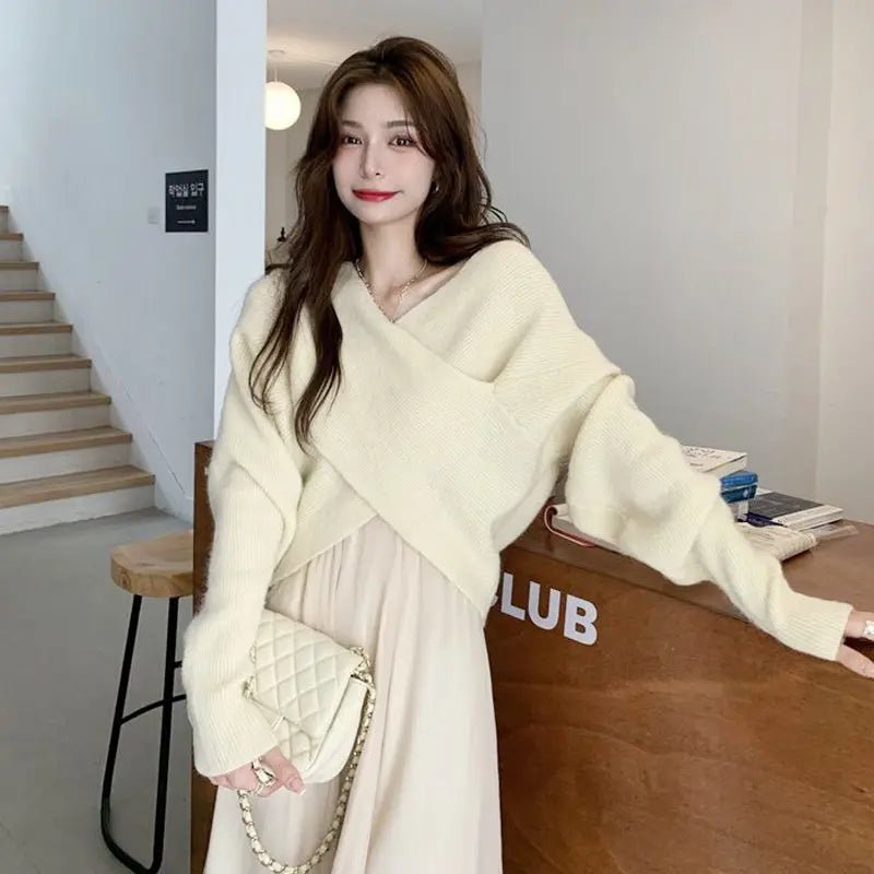 Fashion Winter Slouchy Top Woman - Couture Envy