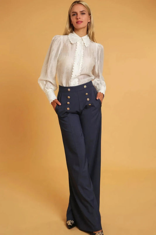 High Waisted Dressy Pants - Couture Envy