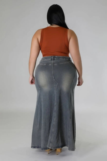 High - waisted Stretch Skirt - Couture Envy