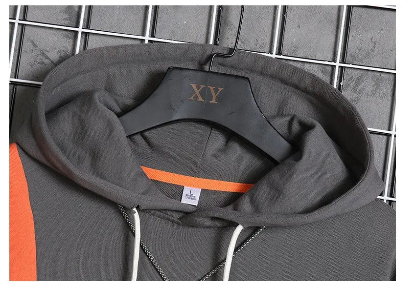 Hip Hop Alphabet Korean Hoodie Man - Couture Envy