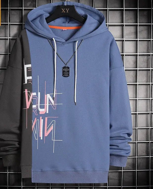 Hip Hop Alphabet Korean Hoodie Man - Couture Envy