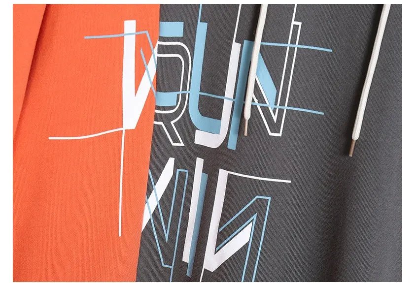 Hip Hop Alphabet Korean Hoodie Man - Couture Envy