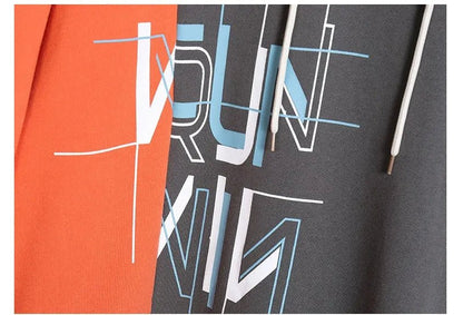Hip Hop Alphabet Korean Hoodie Man - Couture Envy